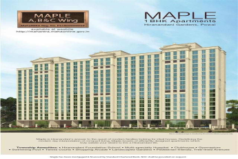 Live in efficiently designed apartments at Hiranandani Maple in Mumbai